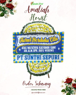 Papan Bunga Duka di Baktiraja