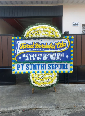 Papan Bunga Duka di Baktiraja